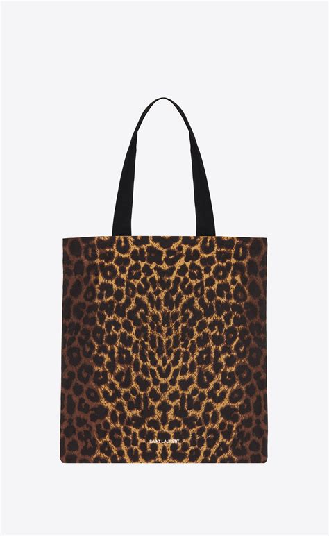 yves saint laurent tote bag leopard|saint laurent tote bag sale.